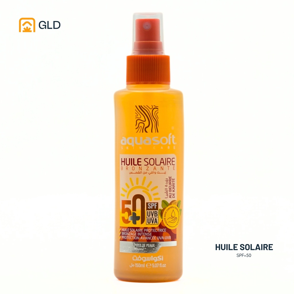 Huile Solaire Aquasoft 150 Ml