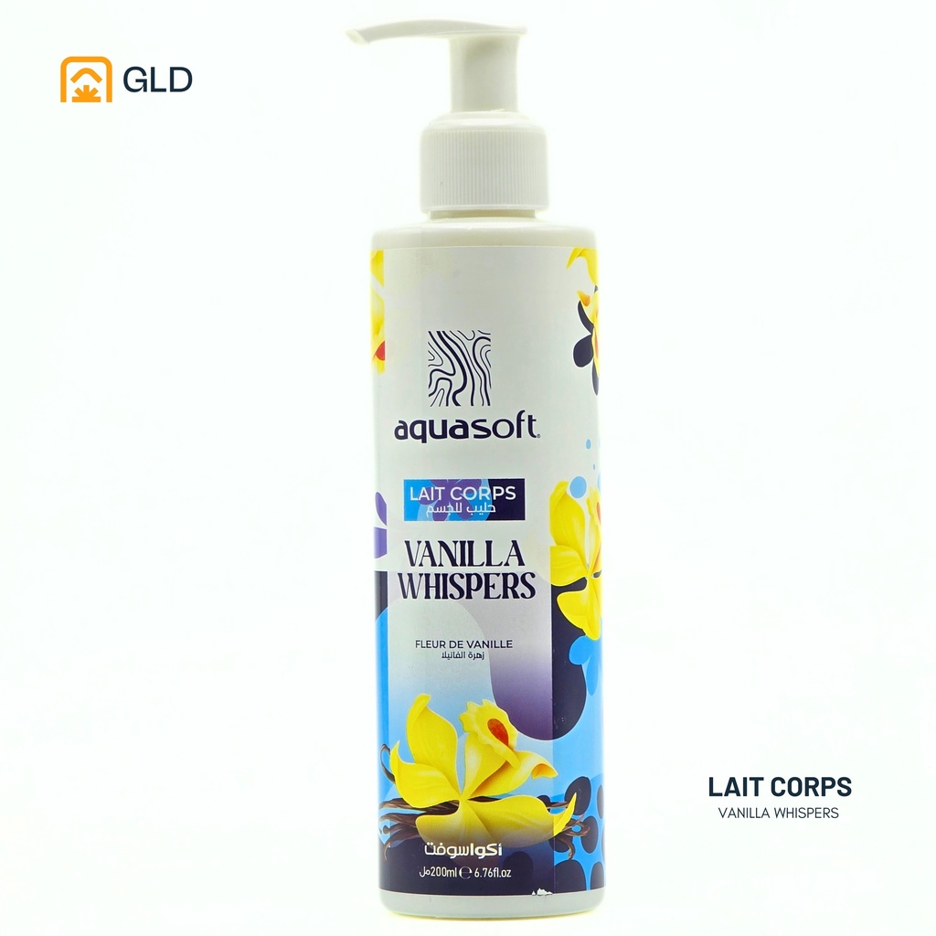 Lait de Corps Aquasoft Vanilla Whispers 200 Ml