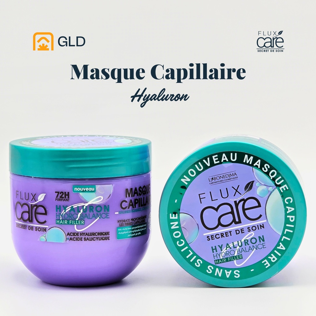 Masque Capillaire flux Care Hyaluron Hydro Balance 370 Ml