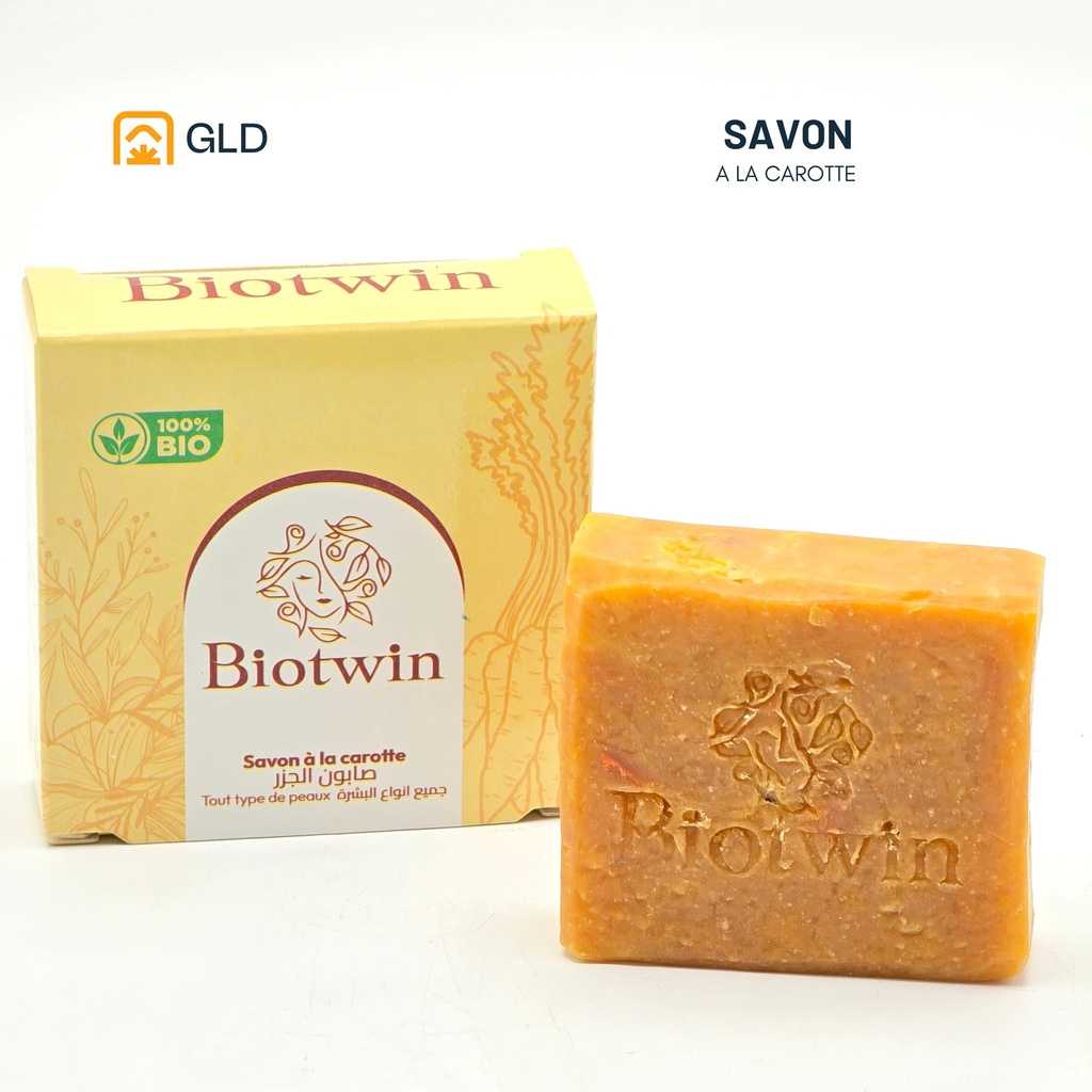 Savon Biotwin à la Carotte