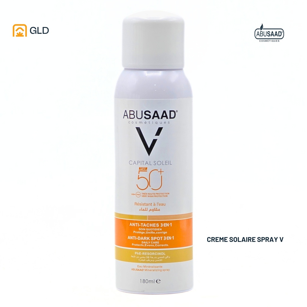 Creme Solaire Spray Abusaad V CS0001  180Ml