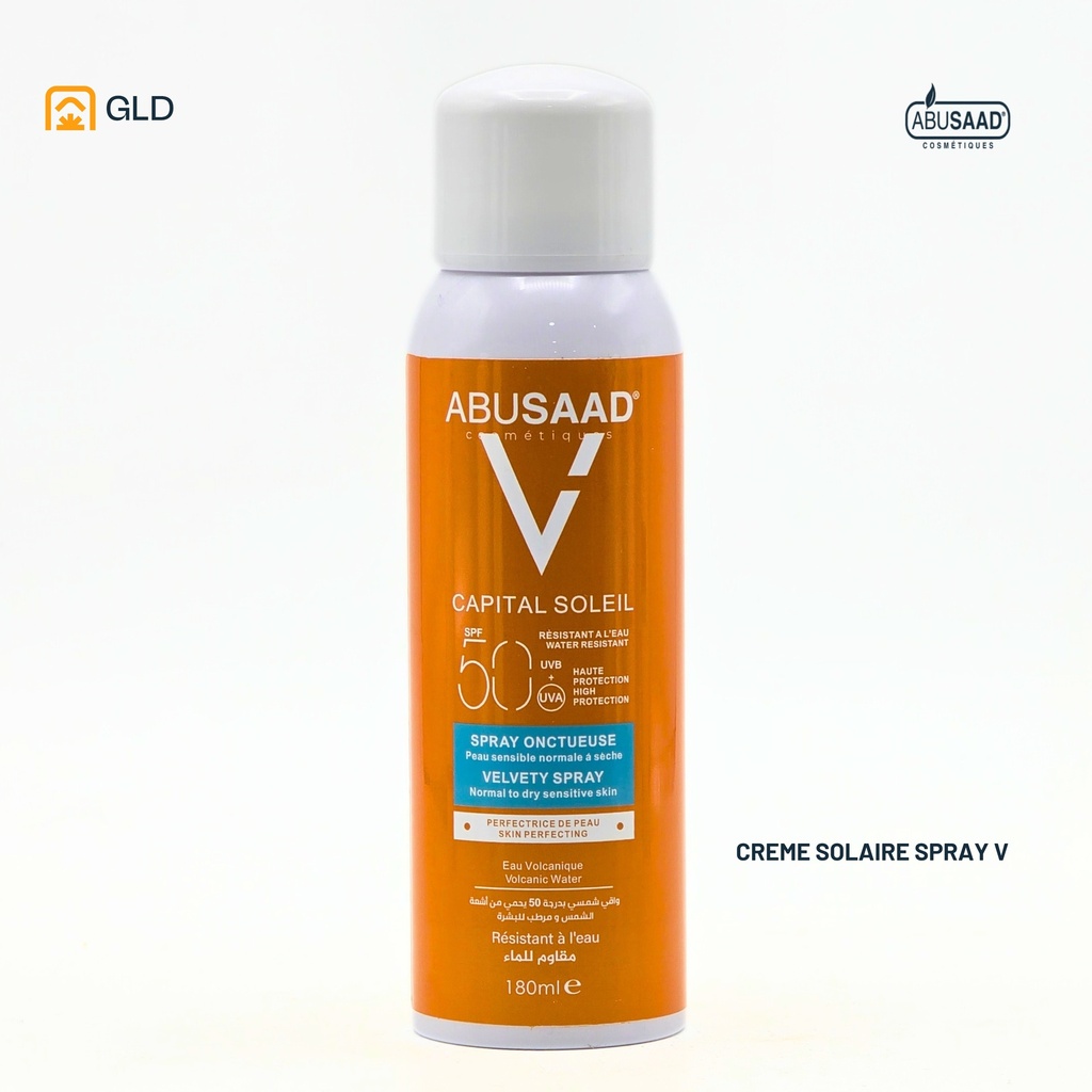 Creme Solaire Spray Abusaad  V Capital Soleil CS0005 180Ml  