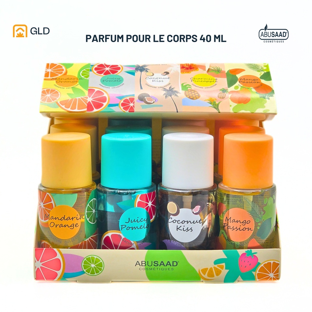Parfum Pour Corps Girl Abusaad 85 Ml NEW (Présentoire 12 piéces)