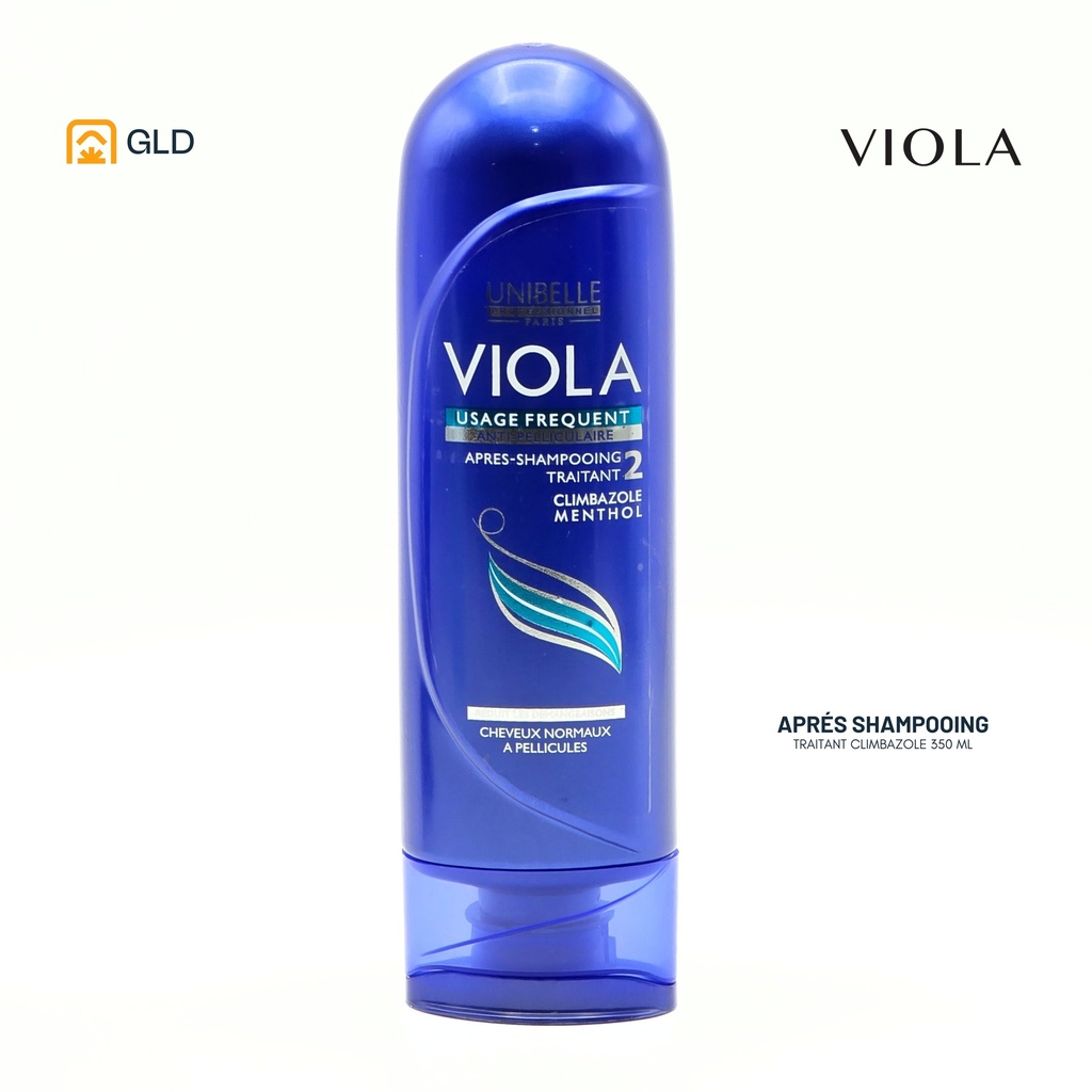 Apres Shampooing Viola Climbazole Menthole Traitant 350 Ml 