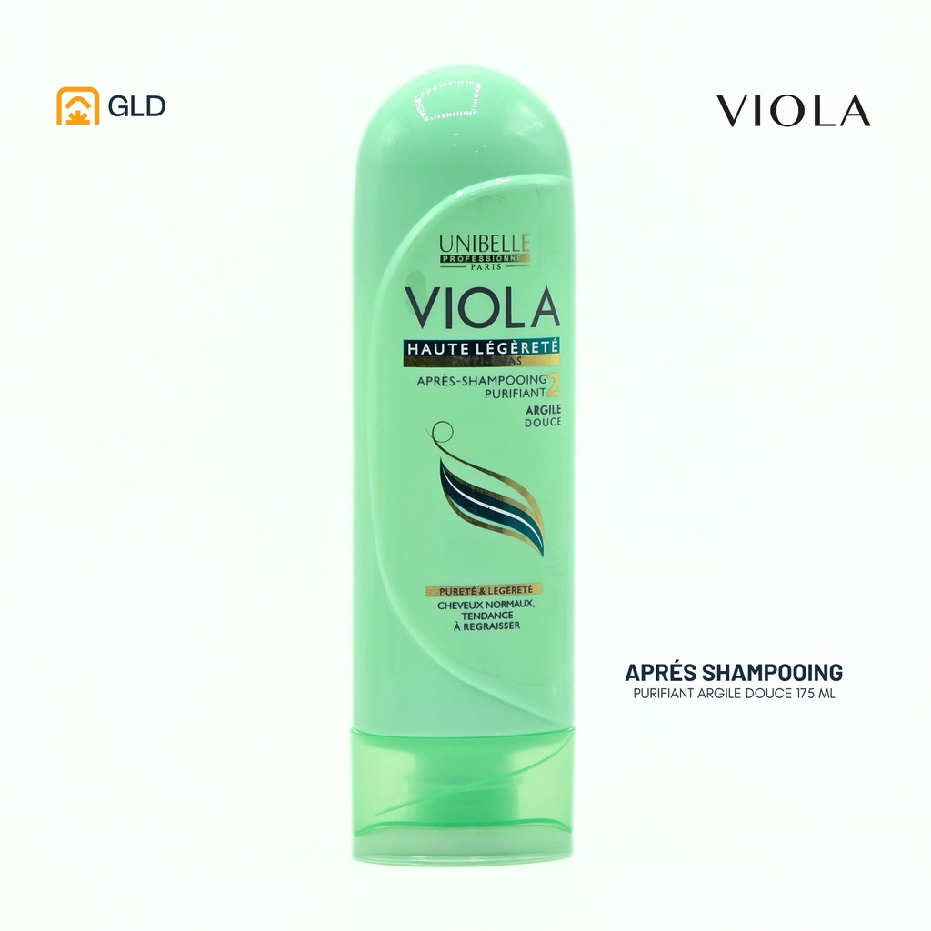 Apres Shampooing Viola Purifiant Argile Douce 350 Ml 
