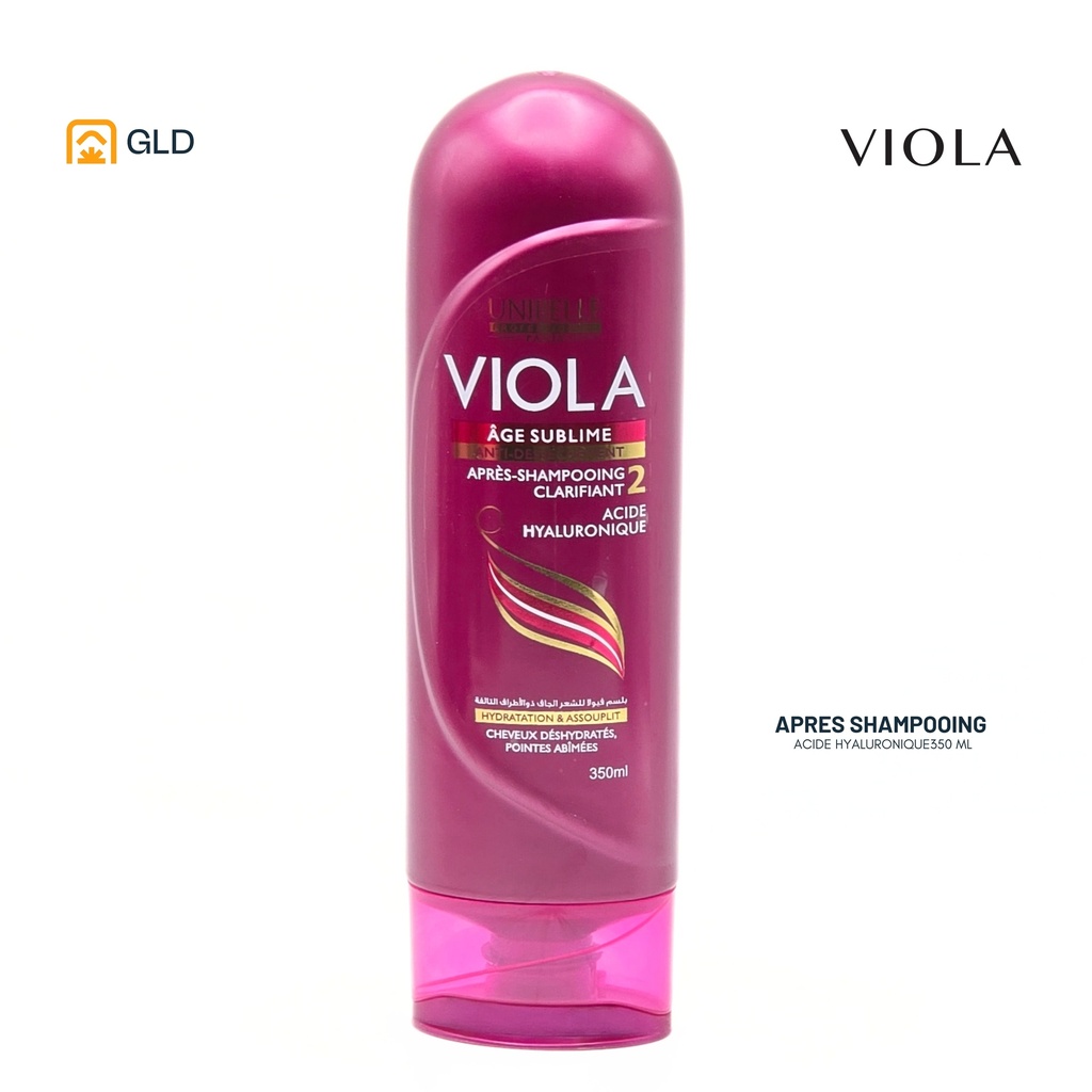 Apres Shampooing Viola Clarifiant Acide Hyaluronique 350 Ml