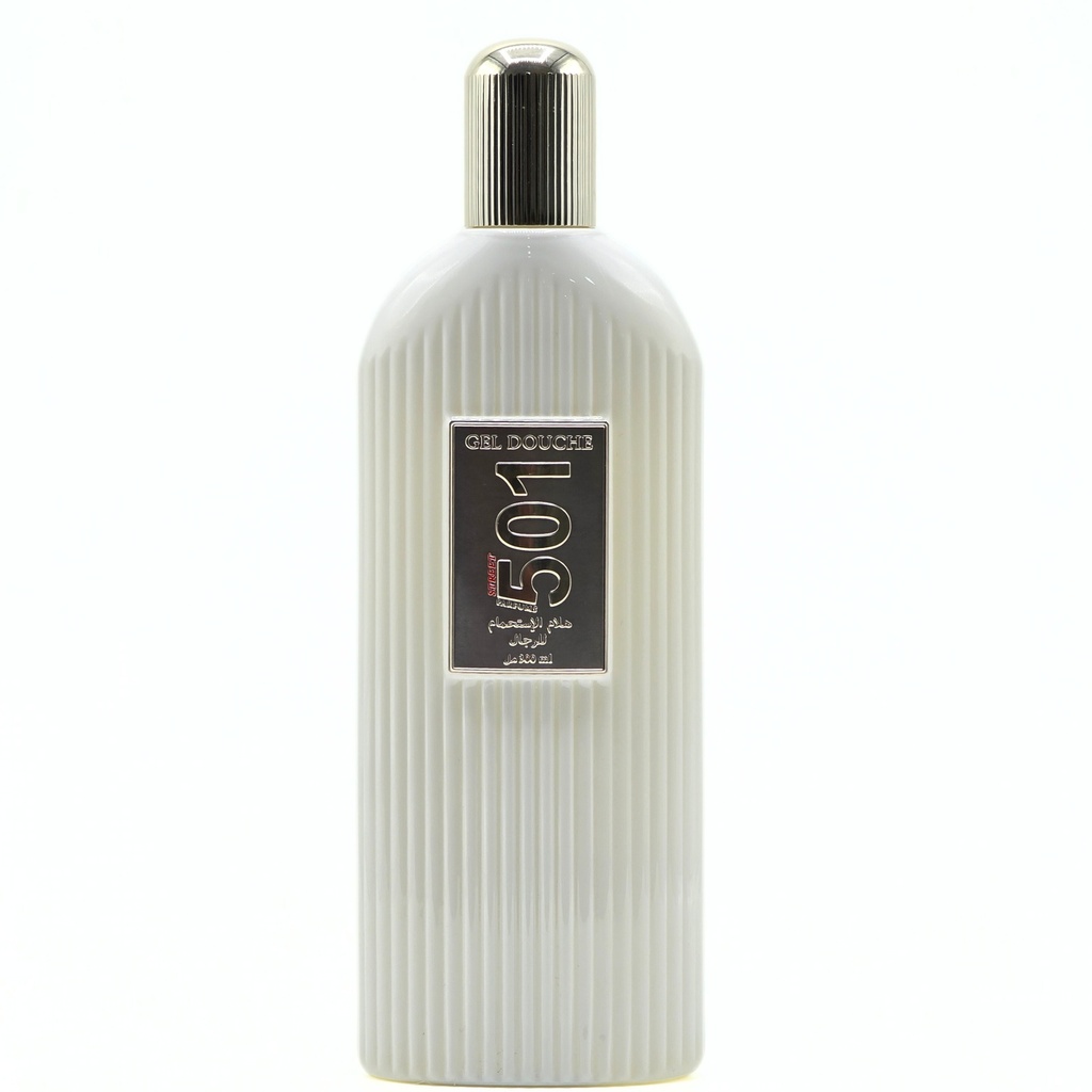 Gel Douche 501 Homme Blanc 300 ml 