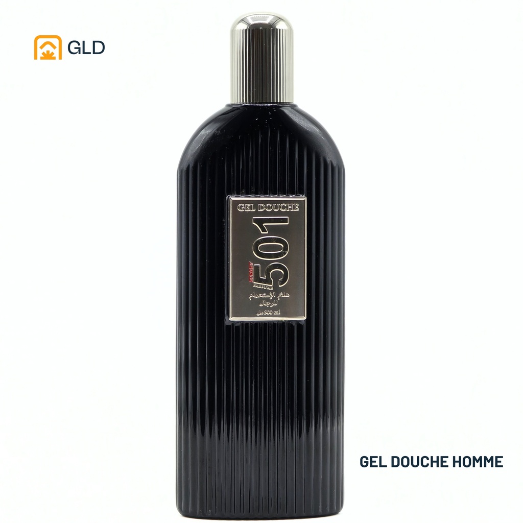 Gel Douche 501 Homme Noir 300 ml   
