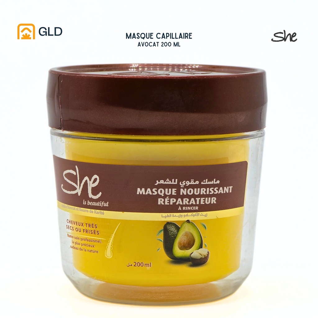 Masque She Avocat 200 ml