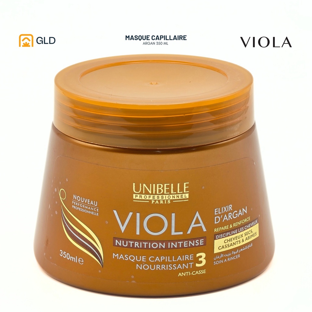 Masque Capillaire Viola A L'Huile D'Argan 350 ml