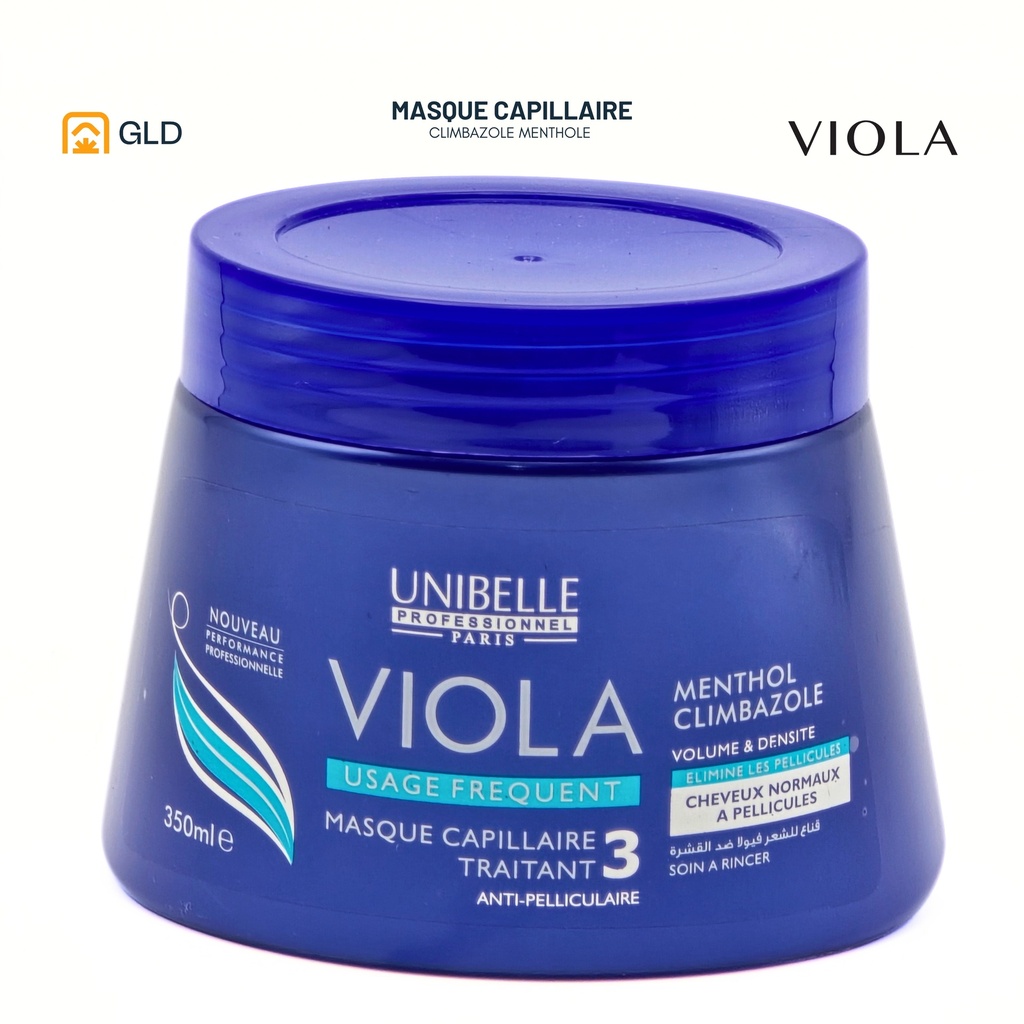 Masque Capillaire Viola Climbazole Menthole 350 ml  