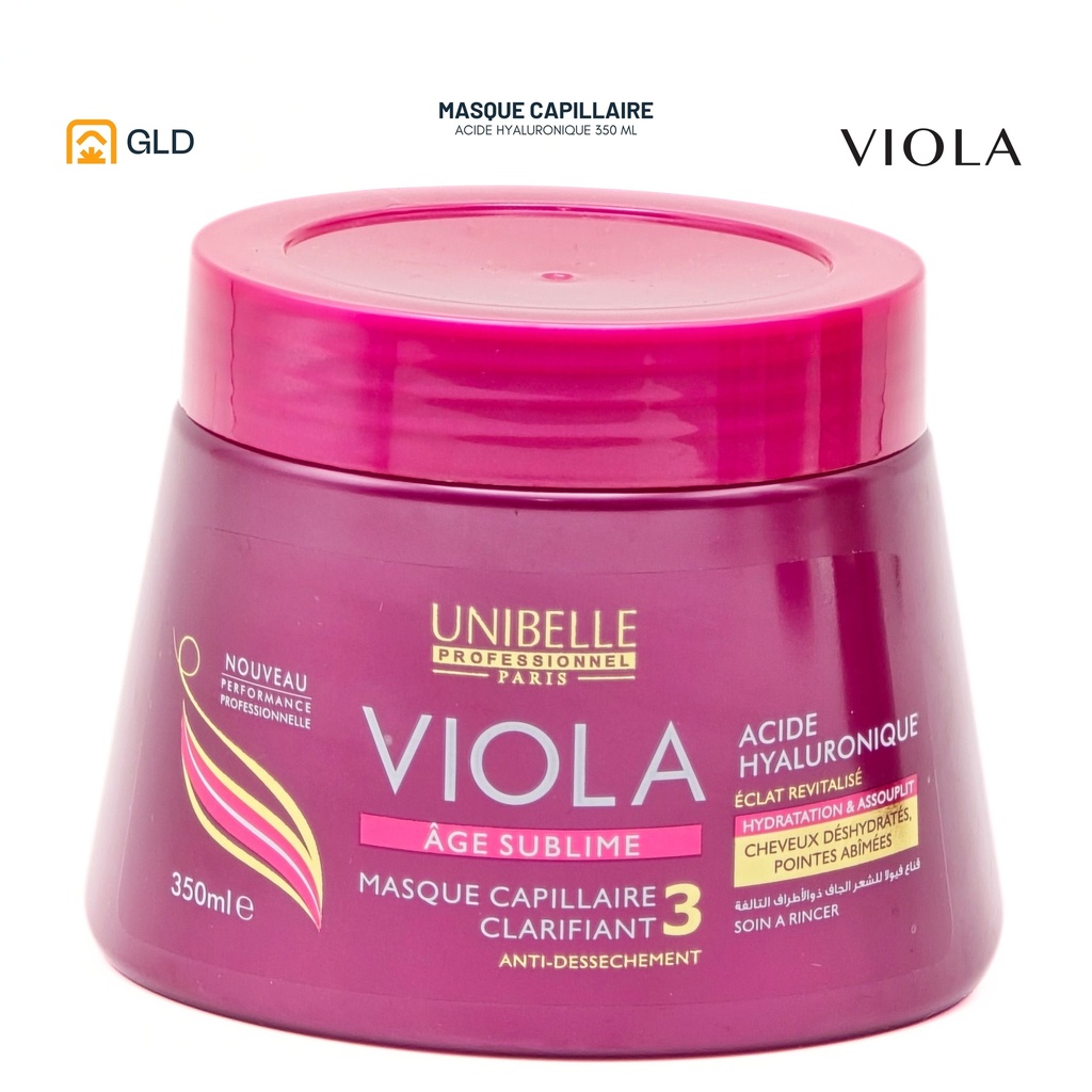 Masque Capillaire Viola Acide Hyaluronique  350 ml
