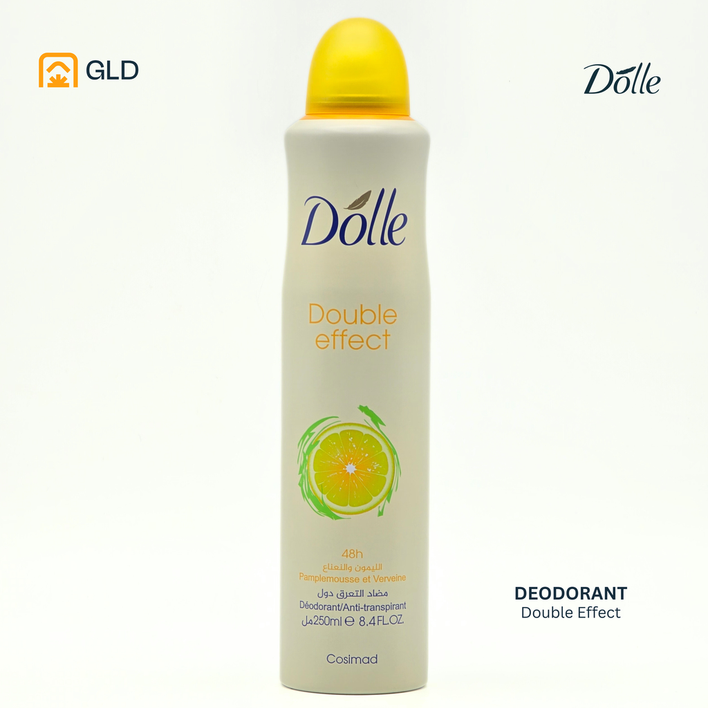 Deodorant Dolle Femme Jaune Double Effet 250 Ml 