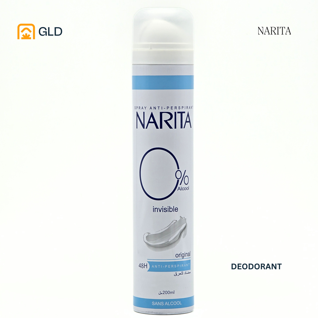 Deodorant Narita 0% Alcool Femme Bleu 200 Ml 