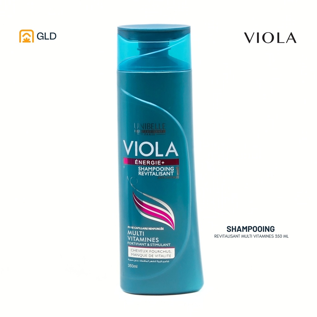 Shampooing Viola Revitalisant Multi vitamines 350 Ml  
