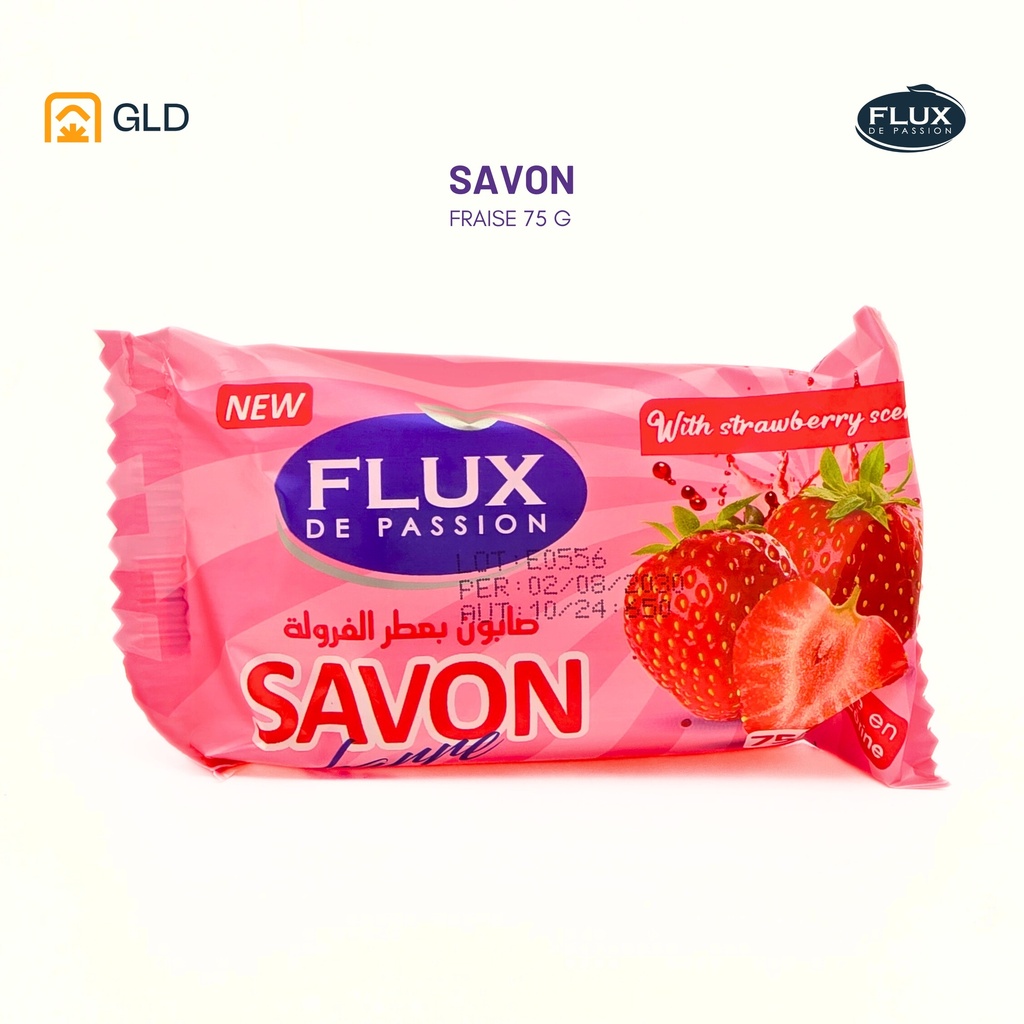 Savon Flux De Passion 75 g Fraise  
