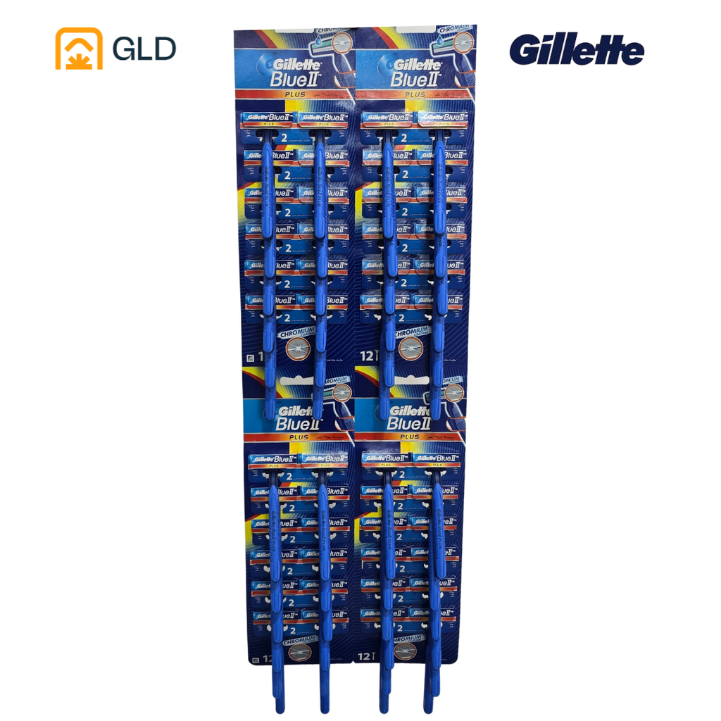Rasoir Gillette Blue II Plus HRDC (Présentoir de 48 pièces)