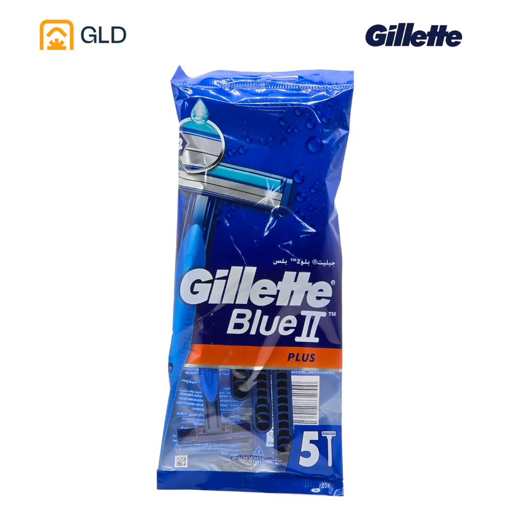 Rasoir Gillette Blue II Plus (5 pièces)