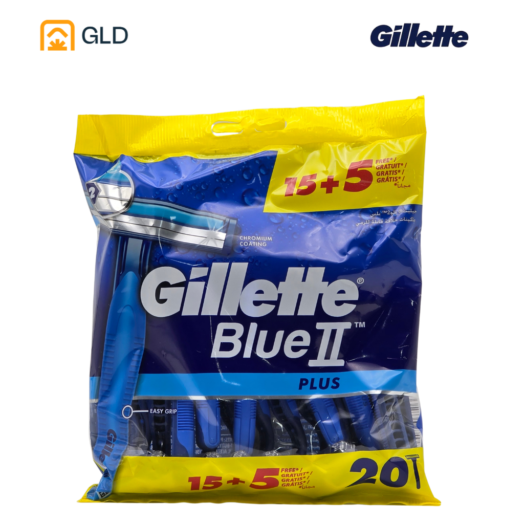 Rasoir Gillette Blue II Plus (15 + 5) 