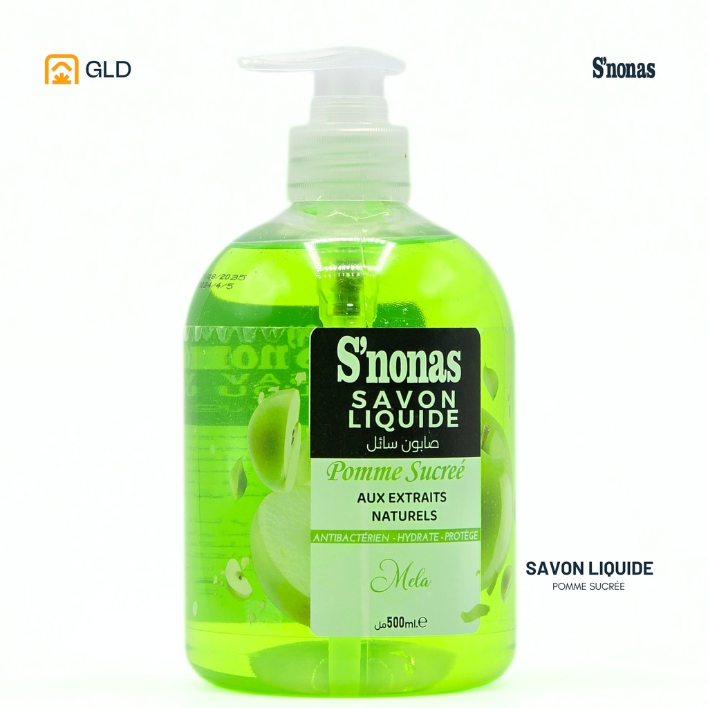 Savon Liquide S'nonas Pomme 500 Ml