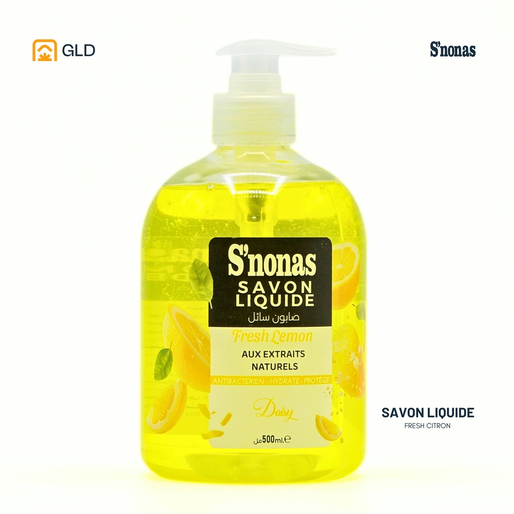 Savon Liquide S'nonas Citron 500 Ml 