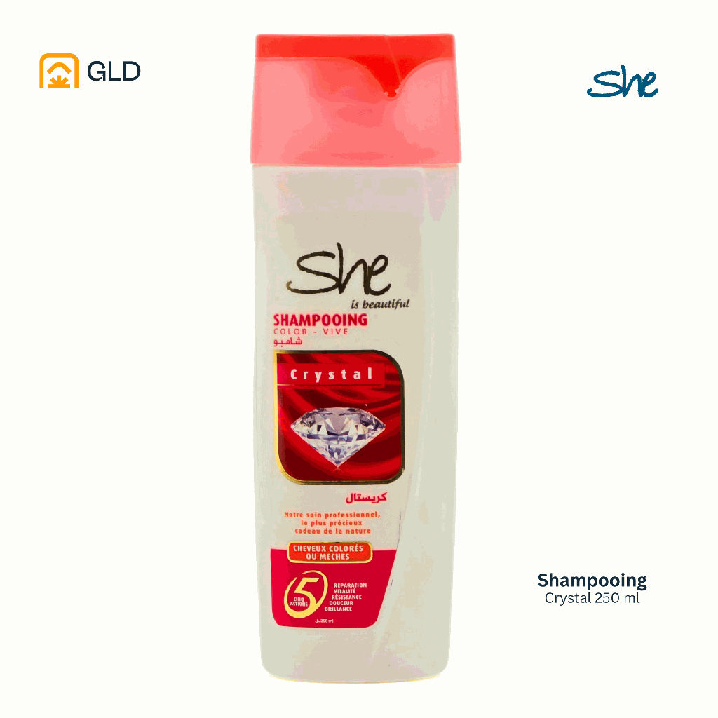 Shampooing She Crystal 250 ML 