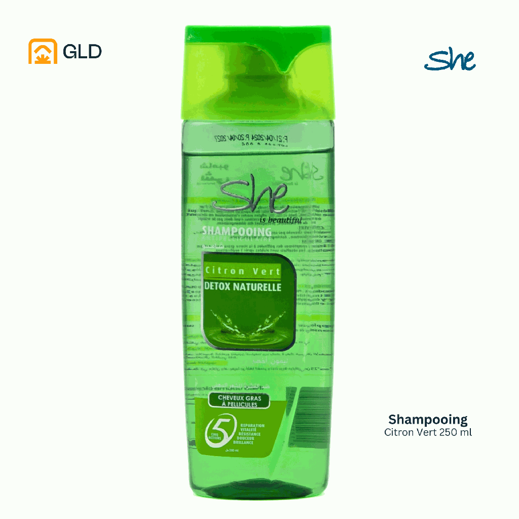 Shampooing She Citron Vert Detox 250 ML