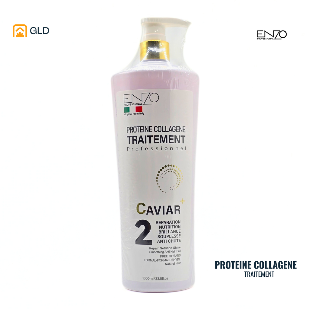 Proteine Collagene Enzo Professional Caviar+ Blanc 1 L