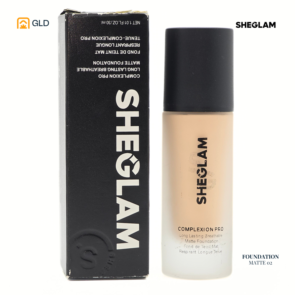 Fond De Teint Mat Sheglam 02 Fair