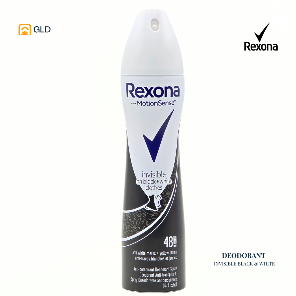 Deodorant Rexona Invisible Black & White 200 Ml 