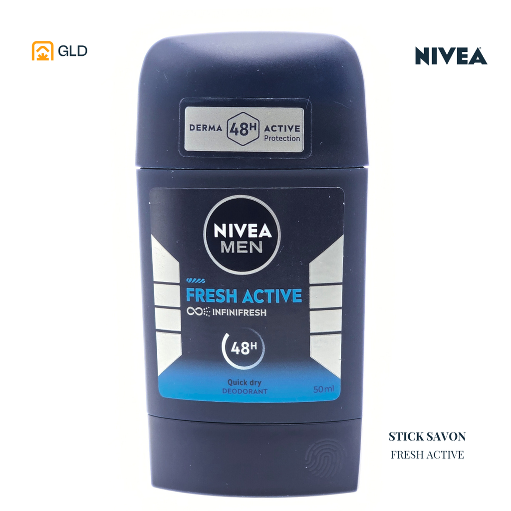 Stick Savon Nivea Men Fresh Active