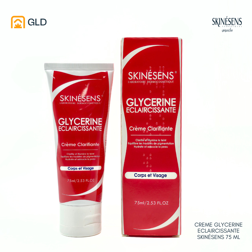 Creme Glycerine Eclaircissante Skinésens 75 Ml