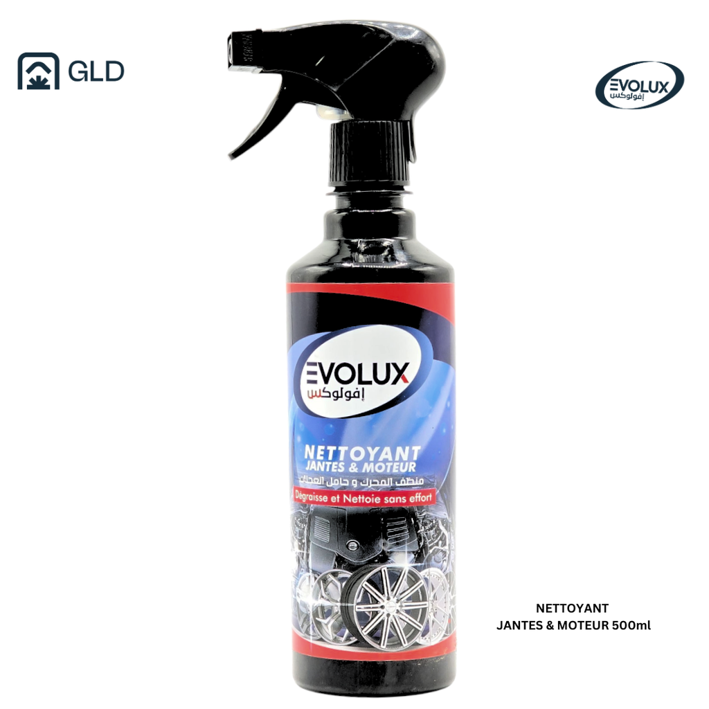 Nettoyant Jantes Et Moteur Evolux 500 Ml 