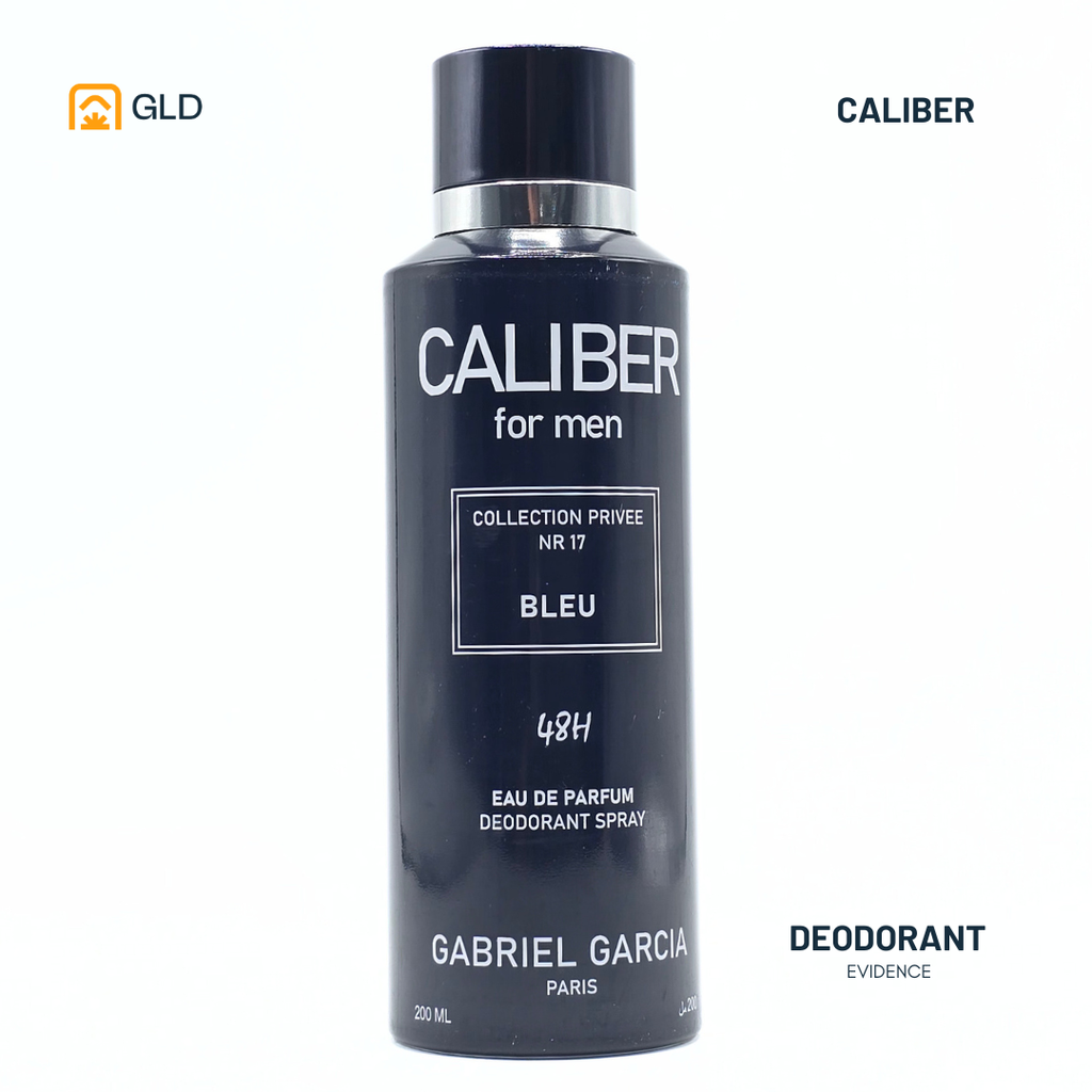 Deodorant Caliber For Men Bleu 200 Ml