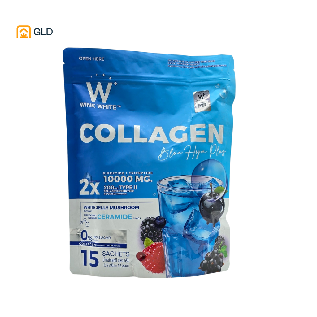 Collagene Wink White Blue Hya Plus - Bleu