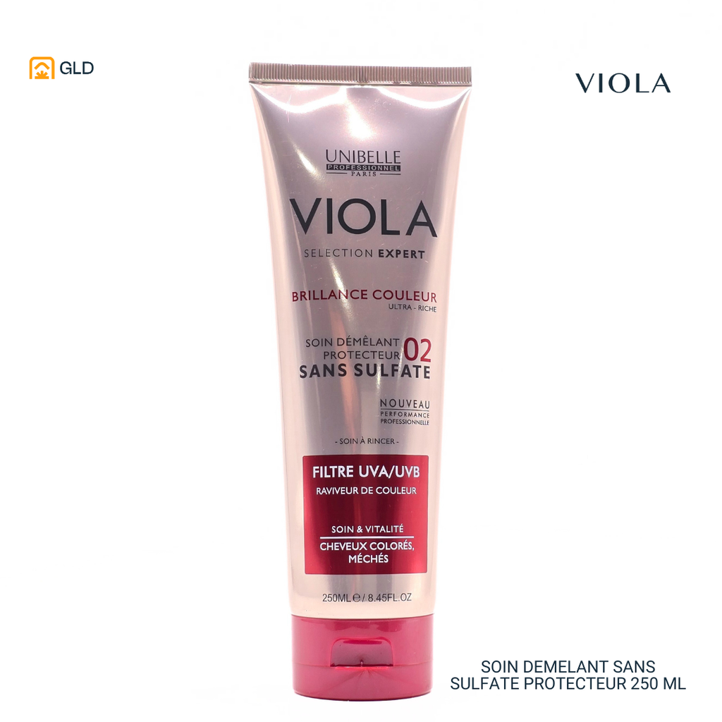 Soin Demelant Sans Sulfate Viola Cheveux Colores Et Meches 250 Ml