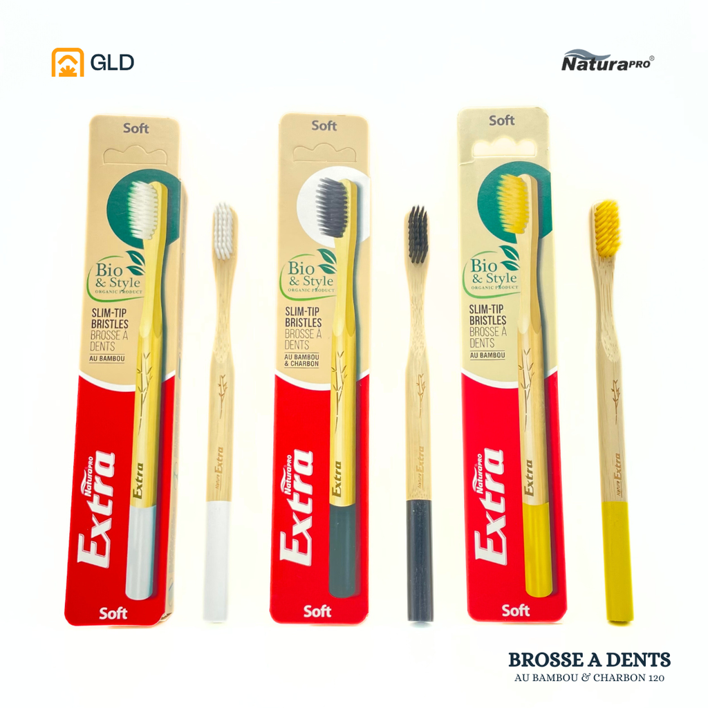 Brosse A Dent NaturaPro Extra Bambou Bio & Style B120