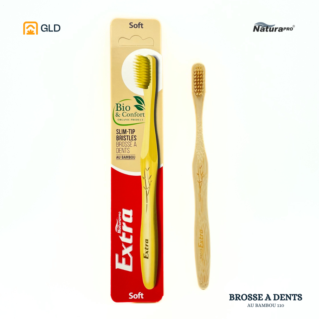 Brosse A Dent NaturaPro Extra Bambou Bio Confort B110