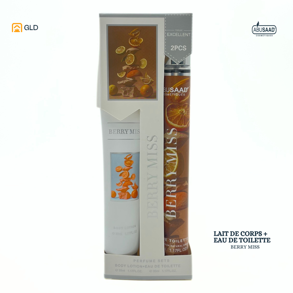 Lait De Corps 35 Ml + Eau De Toilette 35 Ml Berry Miss ET0005