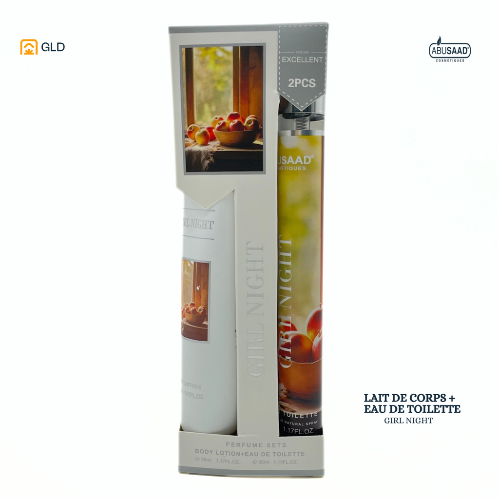 Lait De Corps 35 Ml + Eau De Toilette 35 Ml Girl Night ET0006