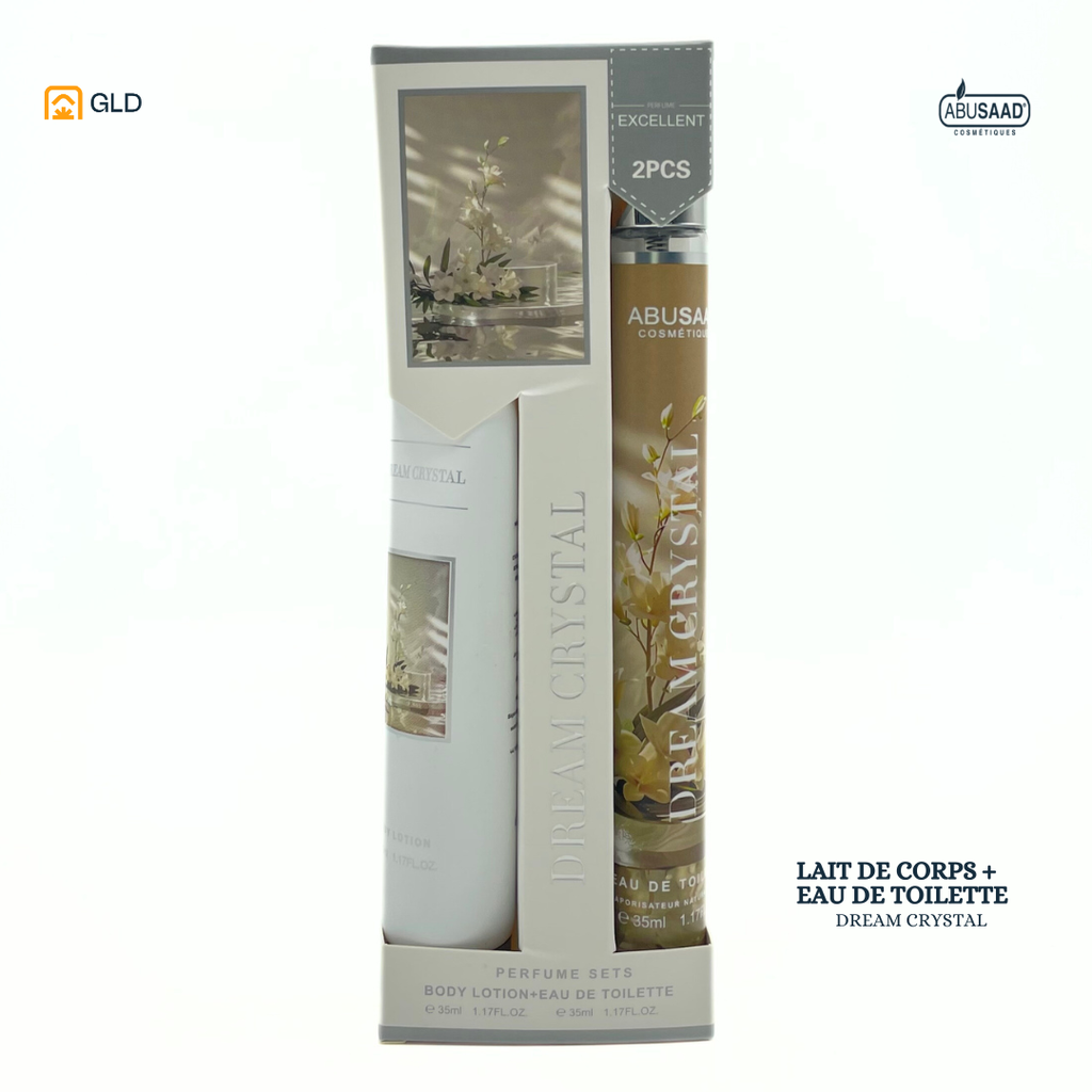 Lait De Corps 35 Ml + Eau De Toilette 35 Ml Dream Crystal ET0009
