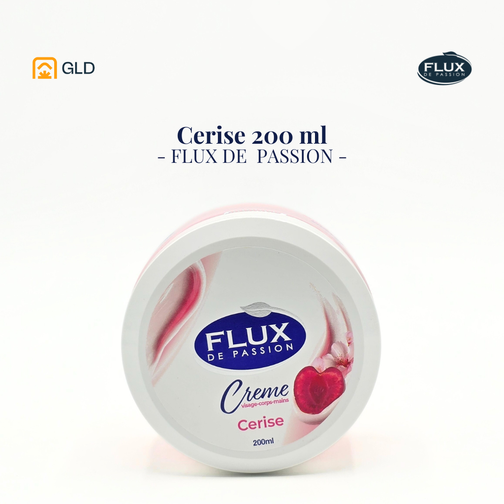 Creme Visage - Corps - Mains Flux De Passion Cerise 200 Ml