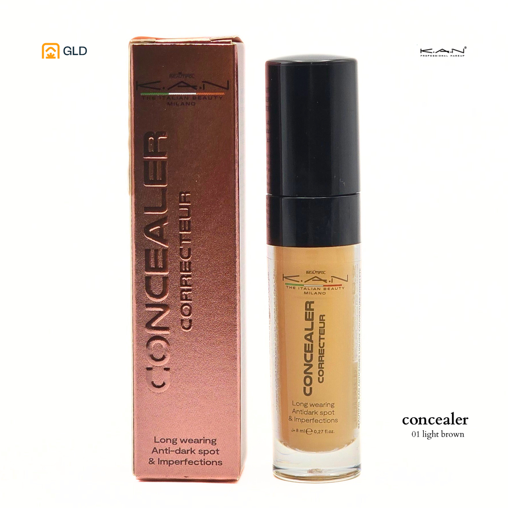 Concealer Correcteur K.A.N Italian Beauty N°01 Light Brown 08 Ml