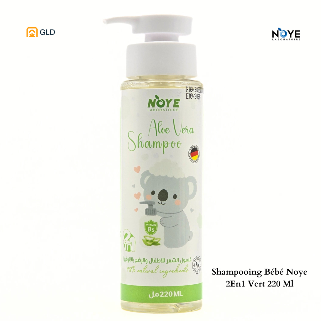 Shampooing Bébé Noye 2En1 Vert 220 Ml