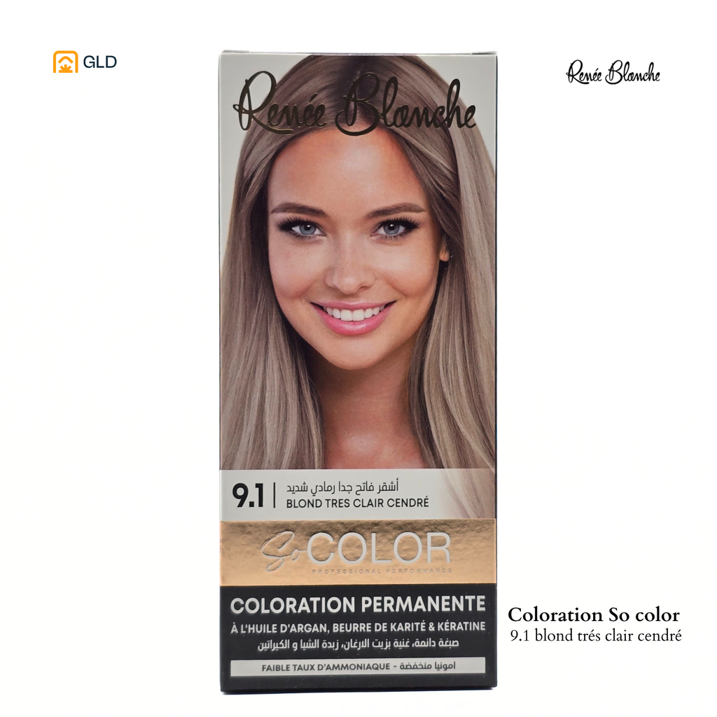 Coloration Capillaire So Color 9.1 So Color