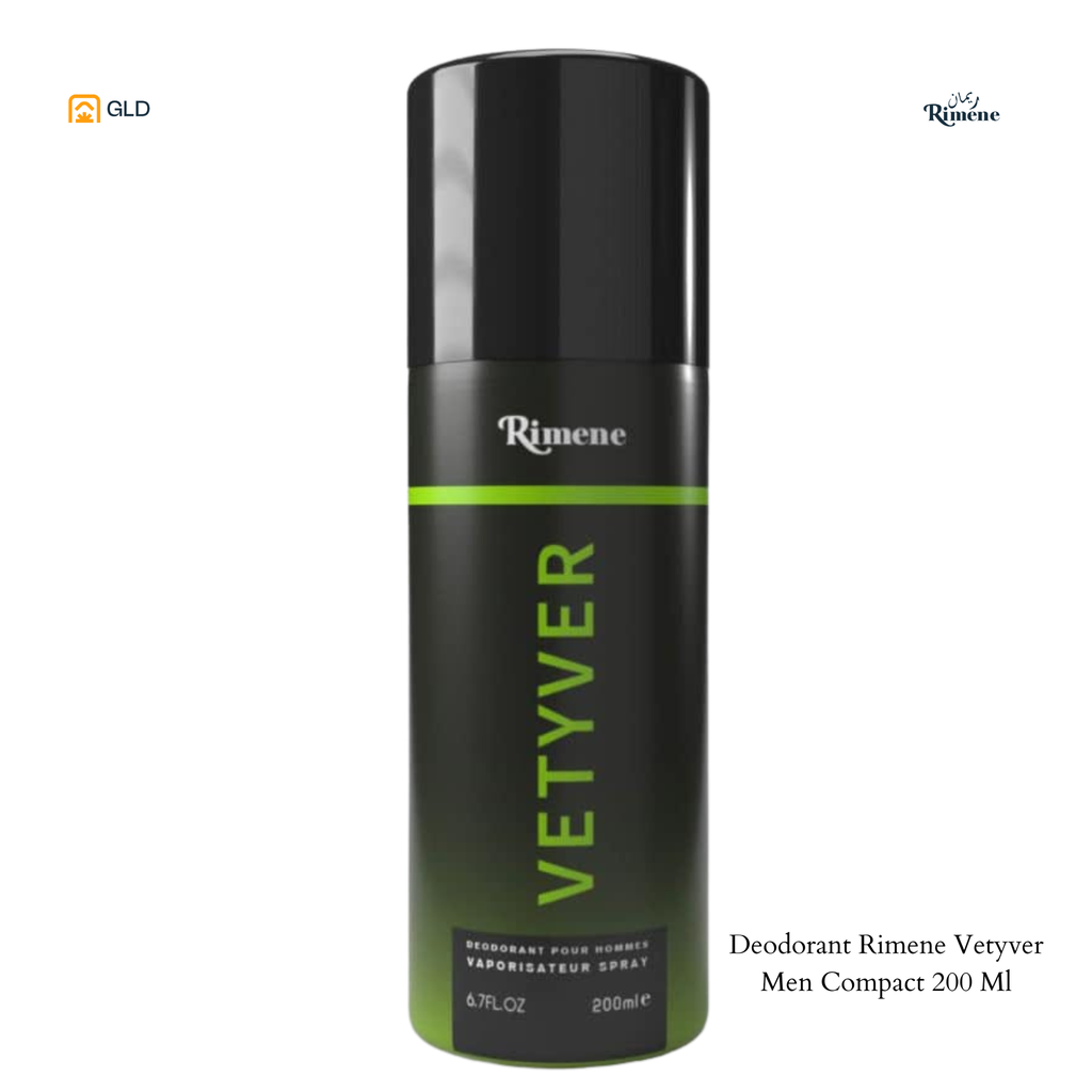 Deodorant Rimene Vetyver Homme Compact 200 Ml