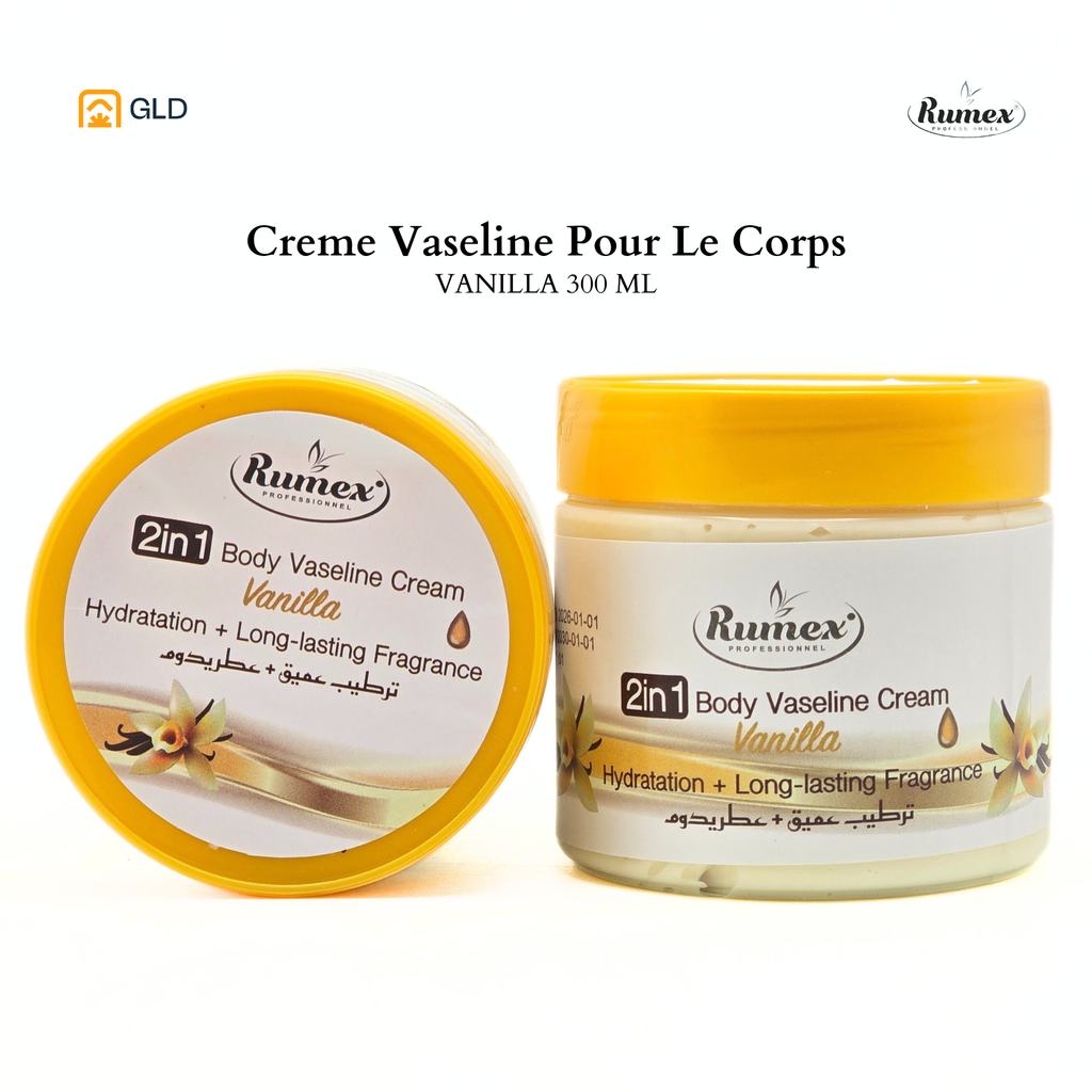 Vaseline Rumex Vanille 2en1 300 Ml