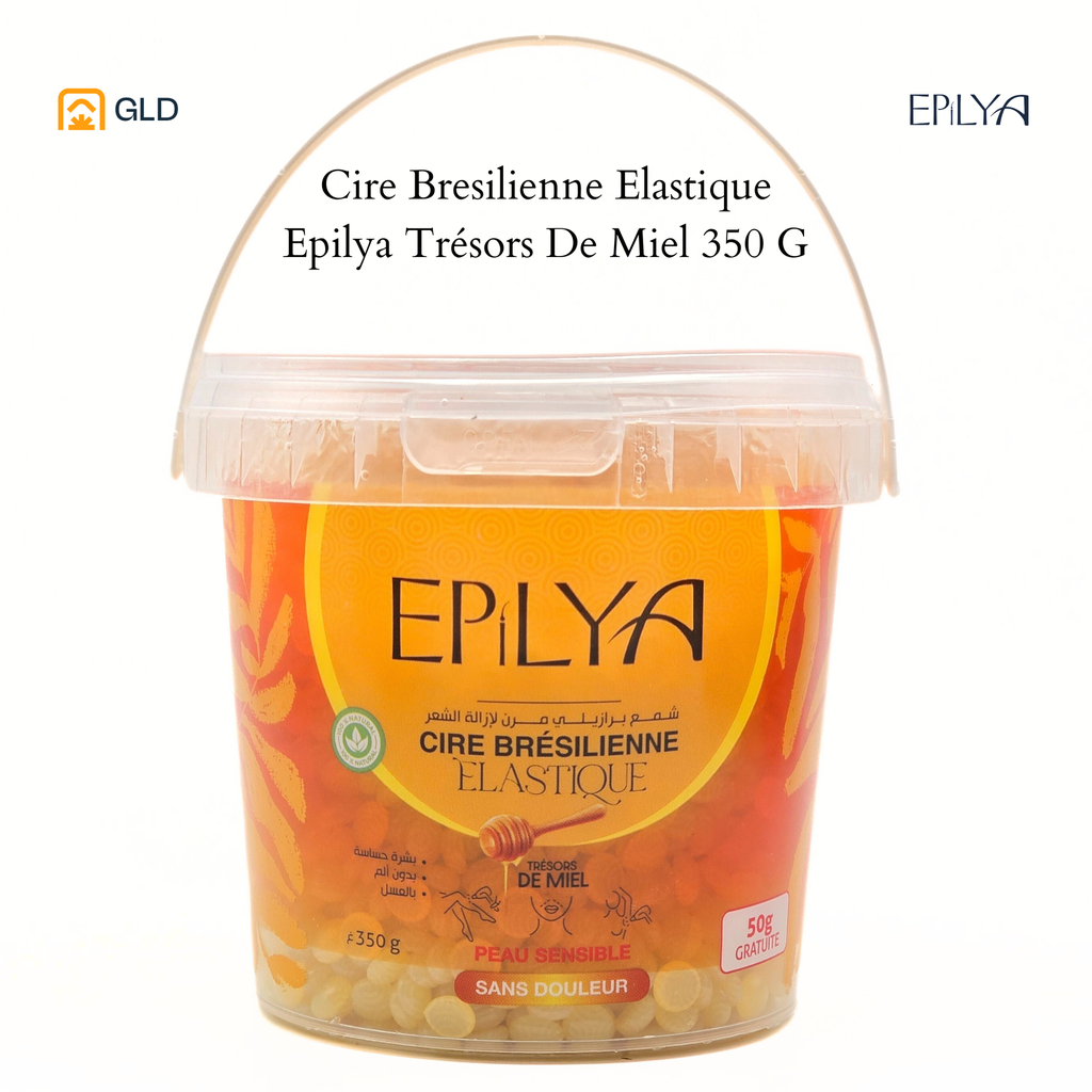 Cire Bresilienne Elastique Epilya Trésors De Miel 350 G
