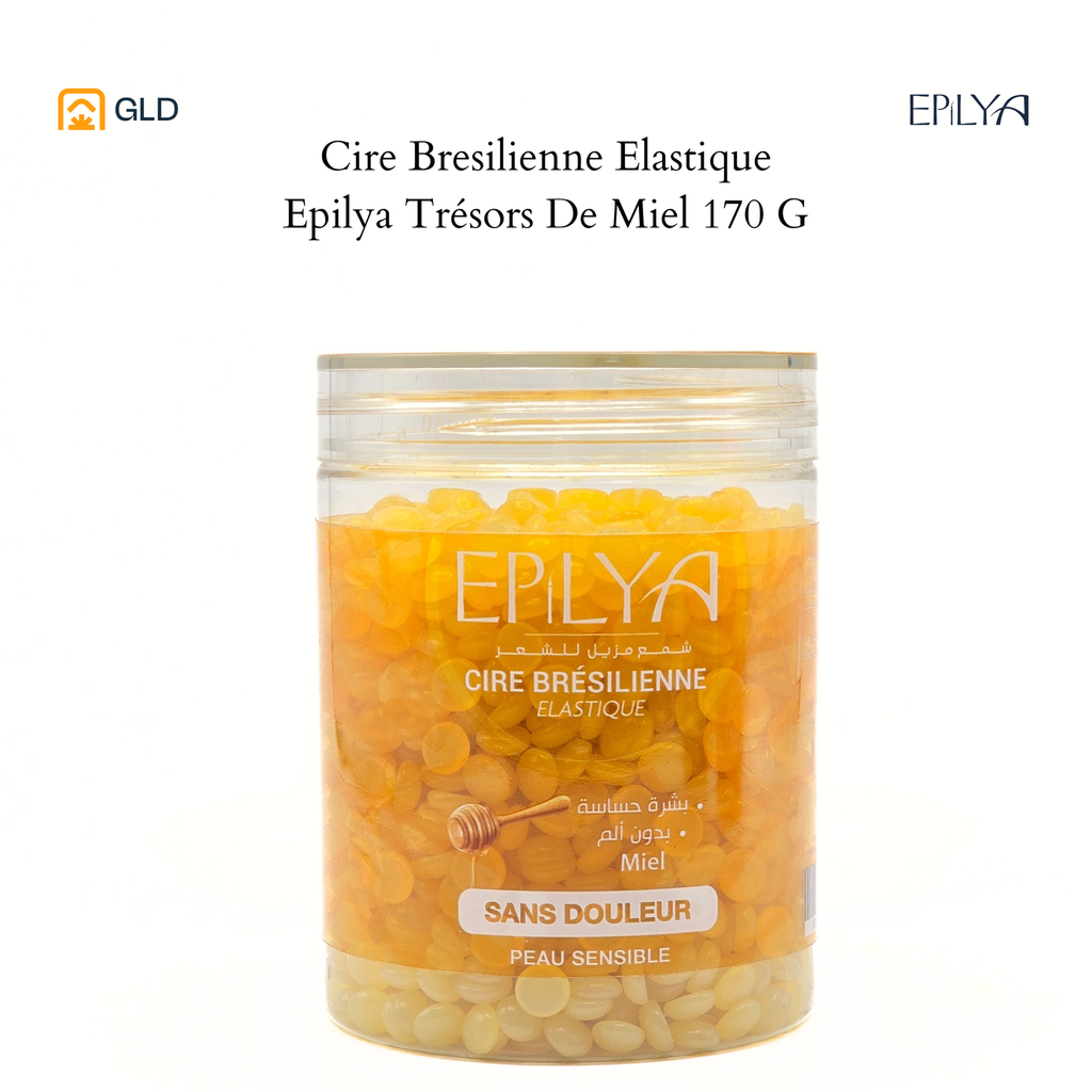 Cire Bresilienne Elastique Epilya Trésors De Miel 170 G