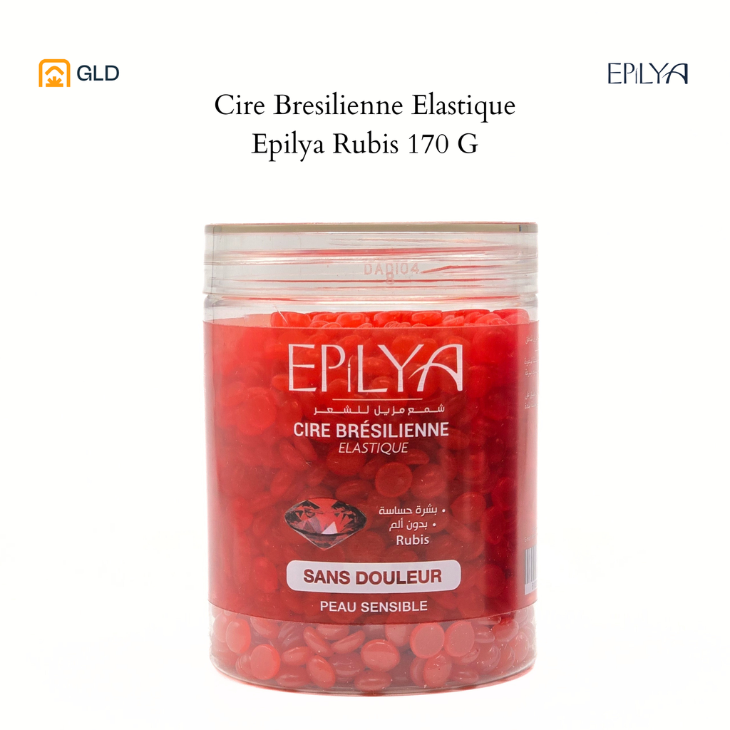 Cire Bresilienne Elastique Epilya Rubis 170 G
